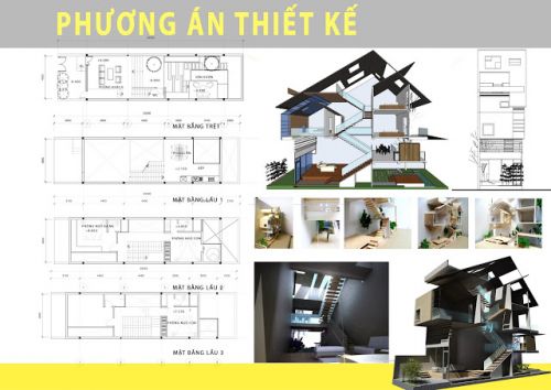 Các đồ án đoạt giải cuộc thi “Thiết kế Nhà Phố Xanh&nbsp;2012”