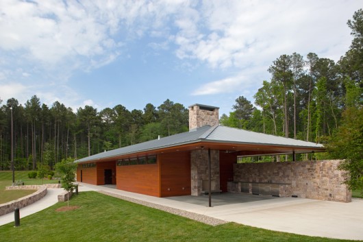 Nhà luyện tập/ Frank Harmon&nbsp;Architect