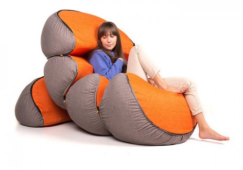 Ghế nệm Mandarin hình sâu&nbsp;đá