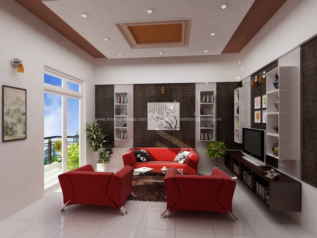 Cách sử dụng màu đỏ hợp phong&nbsp;thủy