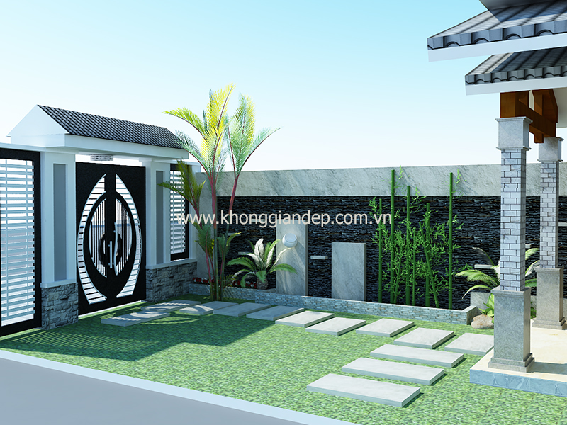 Phong thủy trong thiết kế sân&nbsp;vườn