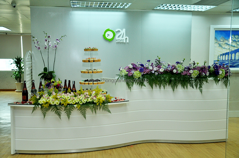 24h: văn phòng công ty năng động và hiện&nbsp;đại