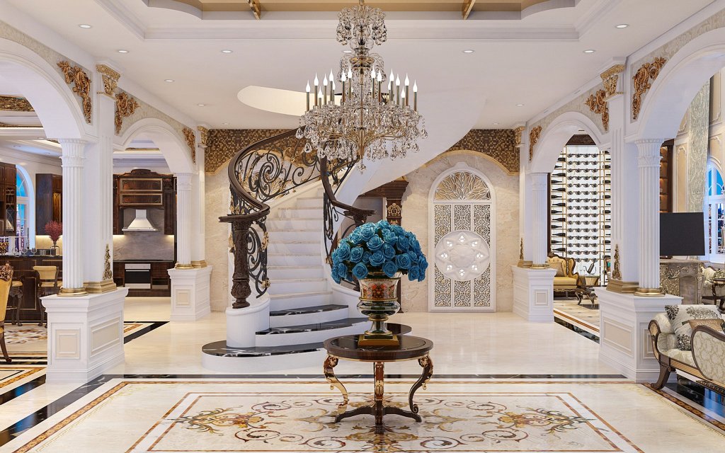 Mẫu thiết kế Biệt thự Cổ điển&nbsp;Luxury