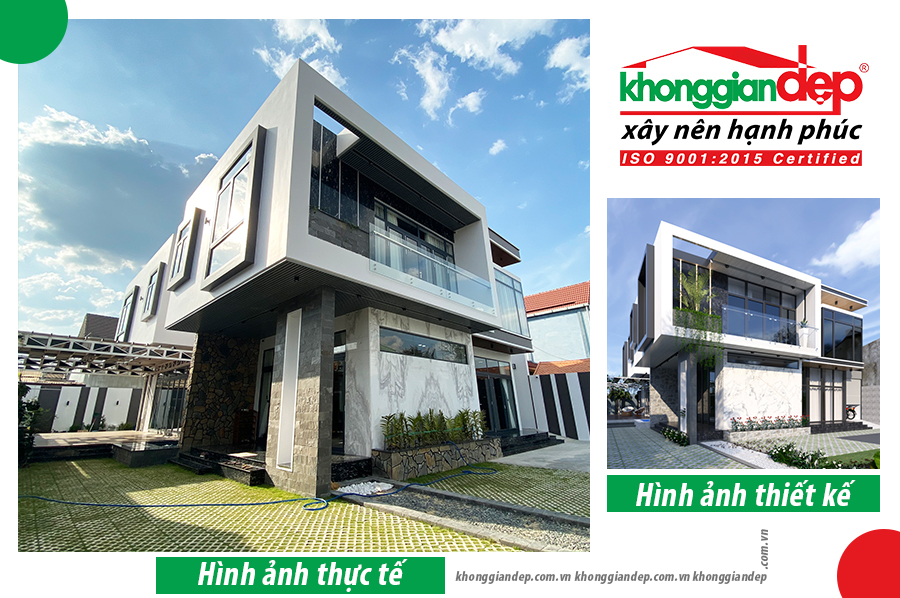 “Hình ảnh thực tế ” Biệt thự hiện đại  Cô Mười Tây&nbsp;Ninh