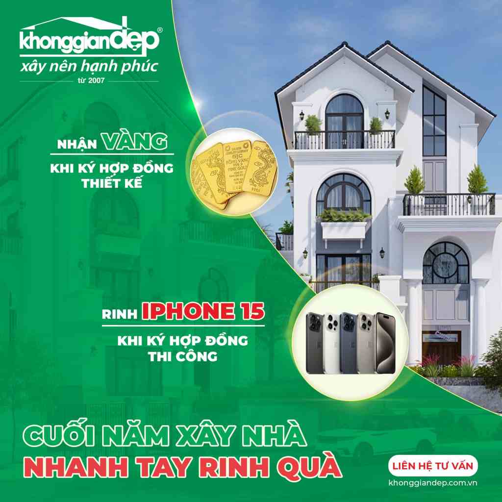 CUỐI NĂM XÂY NHÀ- NHANH TAY RINH&nbsp;QUÀ