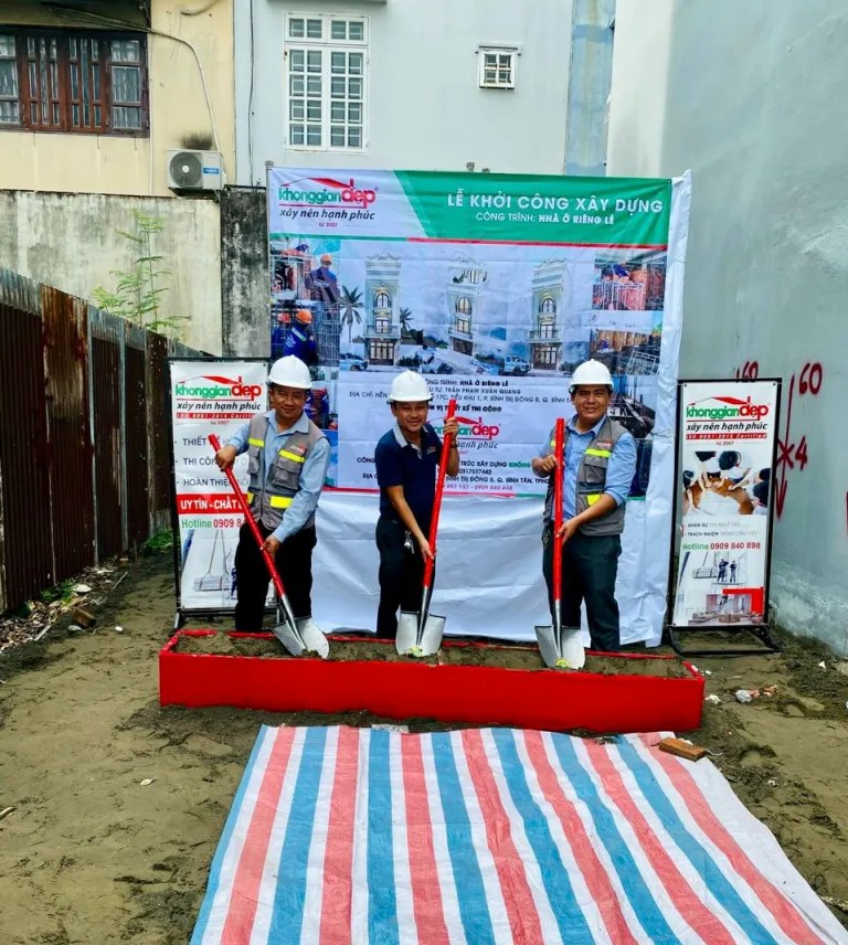 Khởi công xây dựng Nhà phố Quận Bình&nbsp;Tân