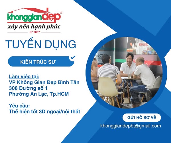 Thông báo tuyển: Kiến Trúc Sư