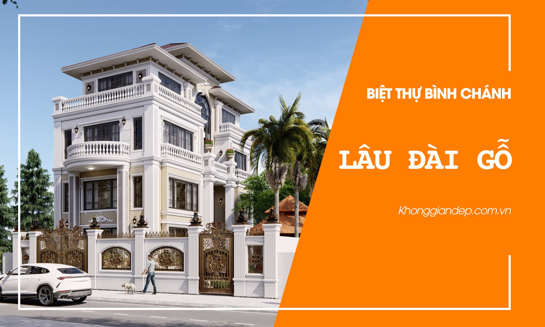 Biệt thự Nội thất Gỗ Bình Chánh